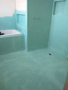 Bathroom Renovation - Waterproofing and Tiling
